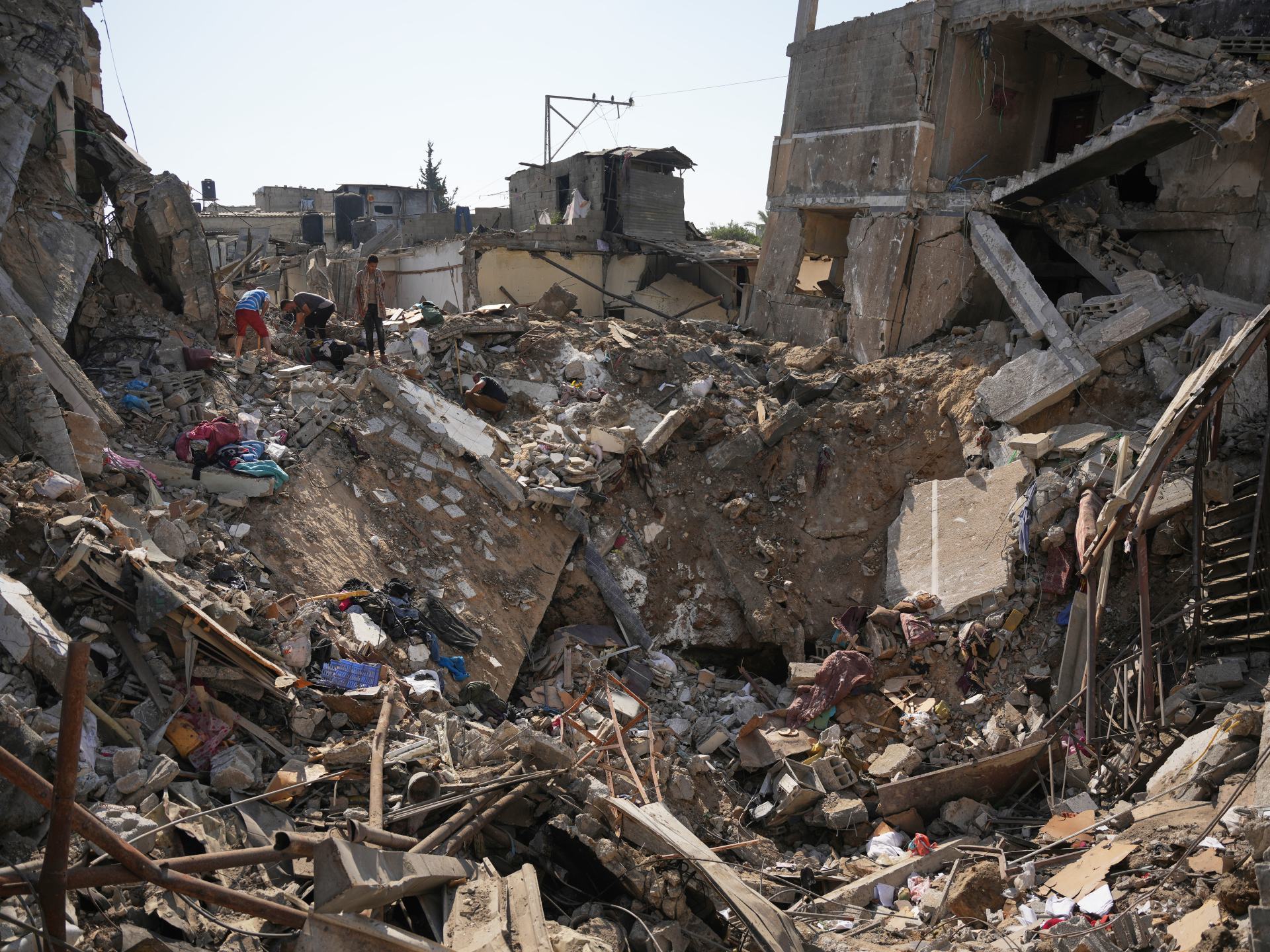 Israeli airstrike near Gaza refugee camp kills one, wounds two