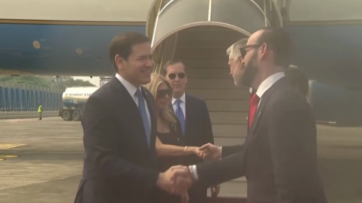 US Secretary of State Rubio arrives in Mumbai for talks with Indian counterpart