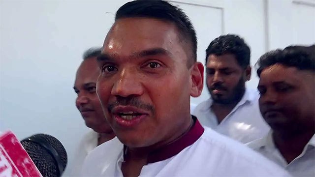 Parliamentarian Namal Rajapaksa appears in court