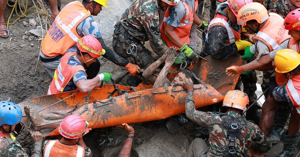 Two Nepal hydropower workers rescued alive after eight days trapped in tunnel