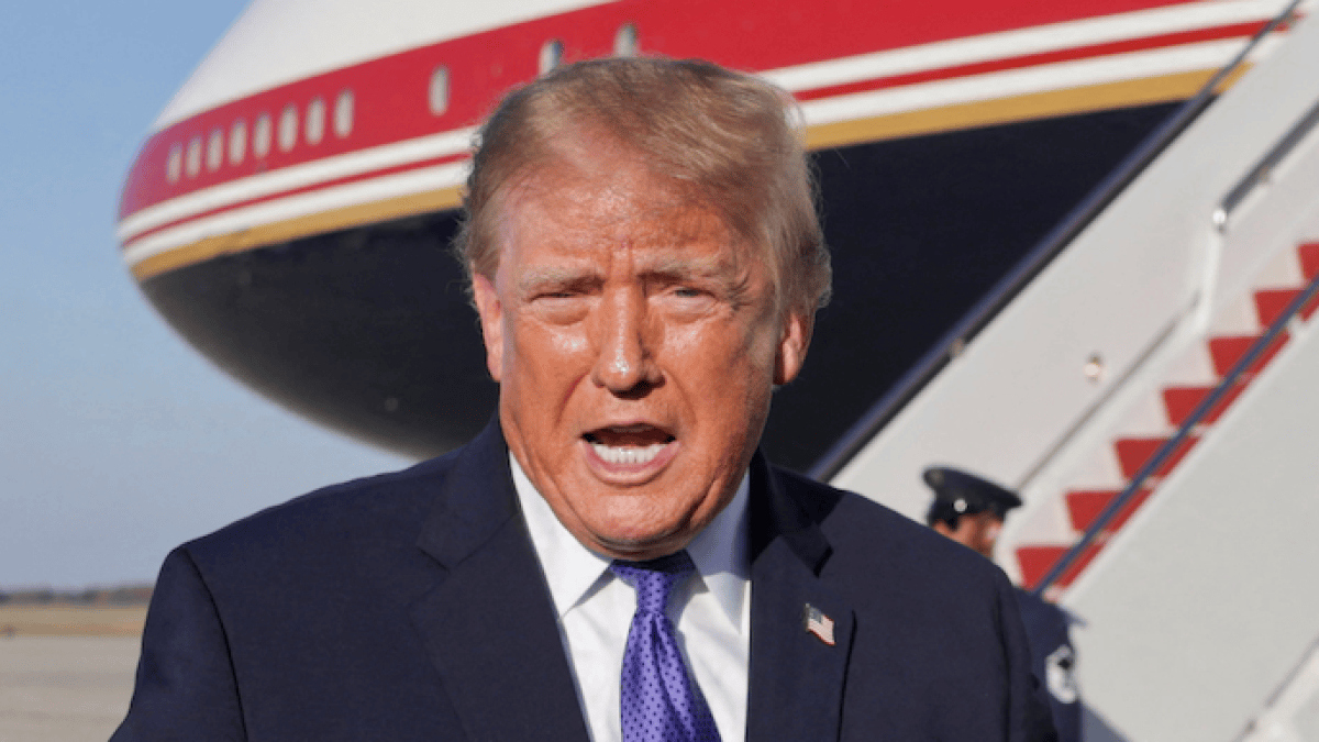 Trump Exchanges Heated Words With Reporter Over Appearance