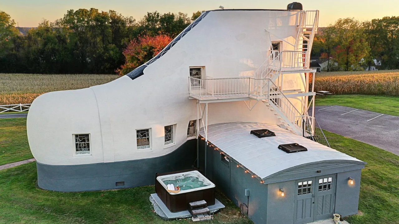 Pennsylvania's Quirky Shoe House Opens Doors to Overnight Guests