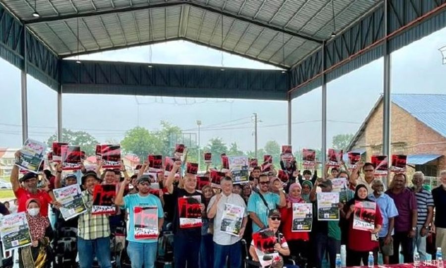 Penentang Insinerator Batu Arang Sediakan Dana RM100k untuk Tindakan Undang-undang