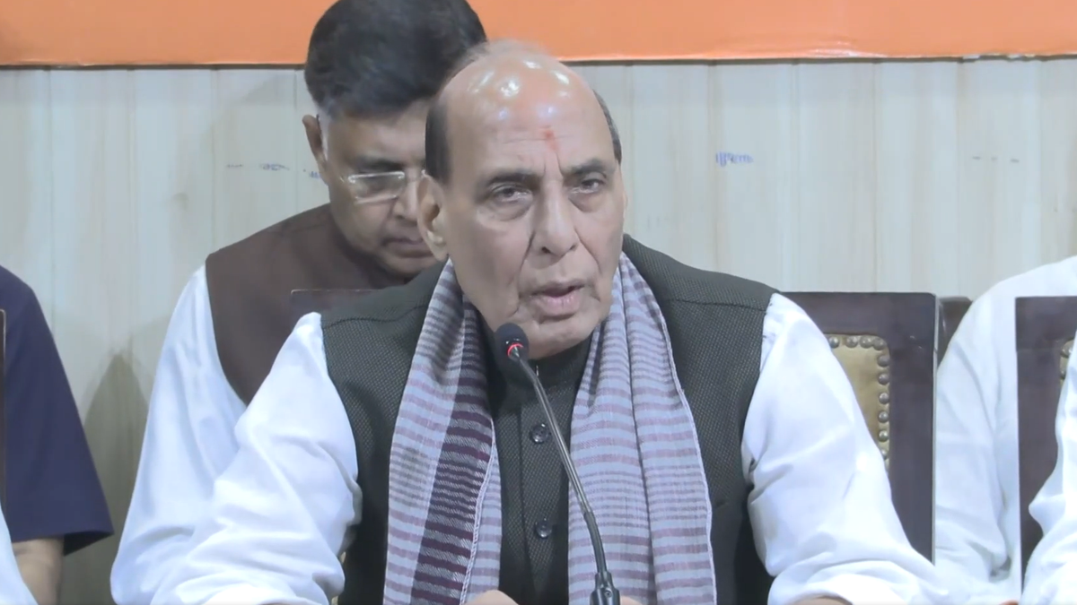 Democracy no license for disorder, says Rajnath Singh
