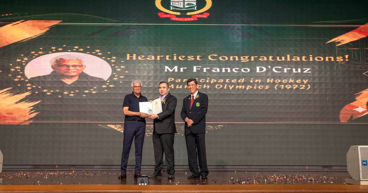 Lima Atlet Olimpik St Paul Diiktiraf di Perayaan Seratus Tahun