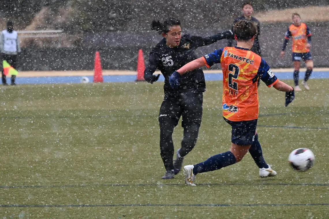 Singapore footballer Tan thrives in Japan's challenging weather conditions