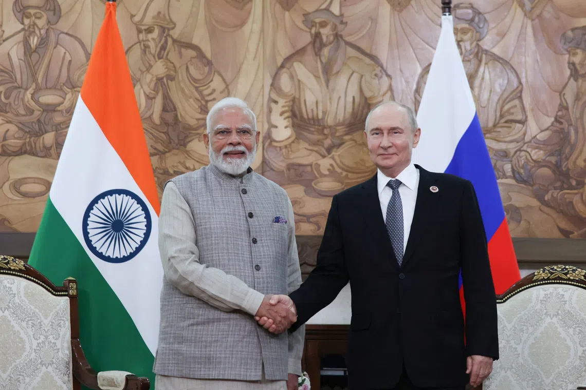Modi urges Putin to end Ukraine conflict, pledges India's peace support
