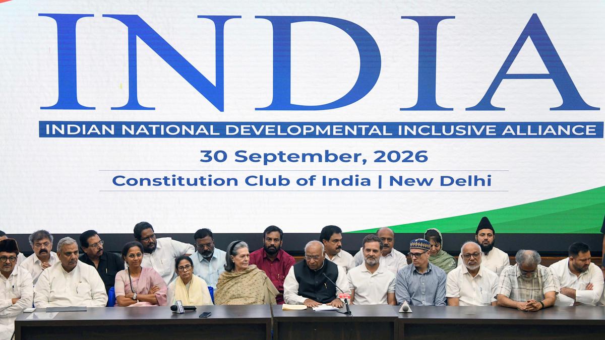 Opposition bloc awaits President's nod for ECI delegation meeting