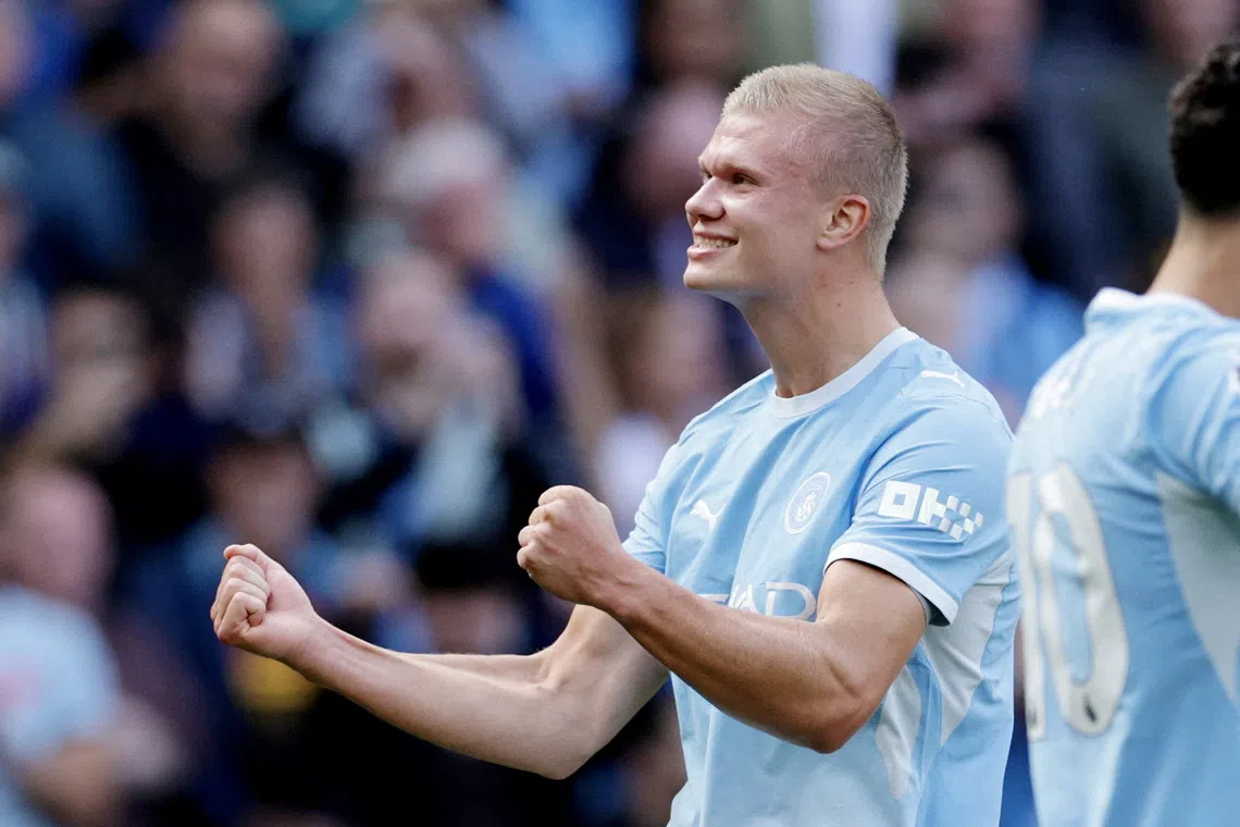 Manchester City extends perfect start with narrow Coventry victory