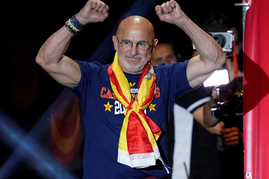 Spain's De la Fuente Extends Contract Through 2030 World Cup
