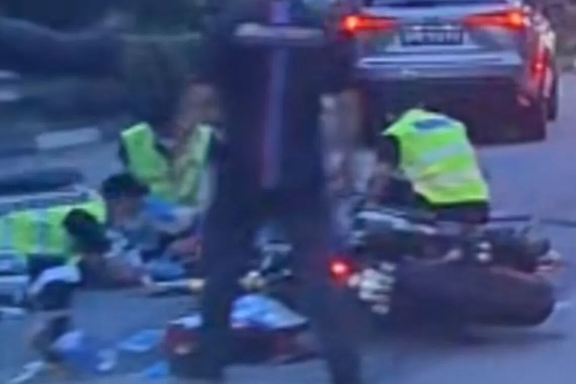 Driver arrested following fatal motorcycle collision on Seletar West Link