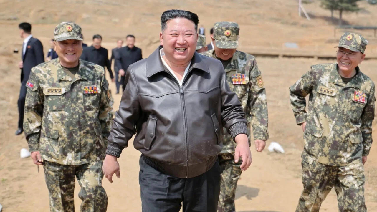 Kim Jong-un crosses into China via new border bridge in rare visit