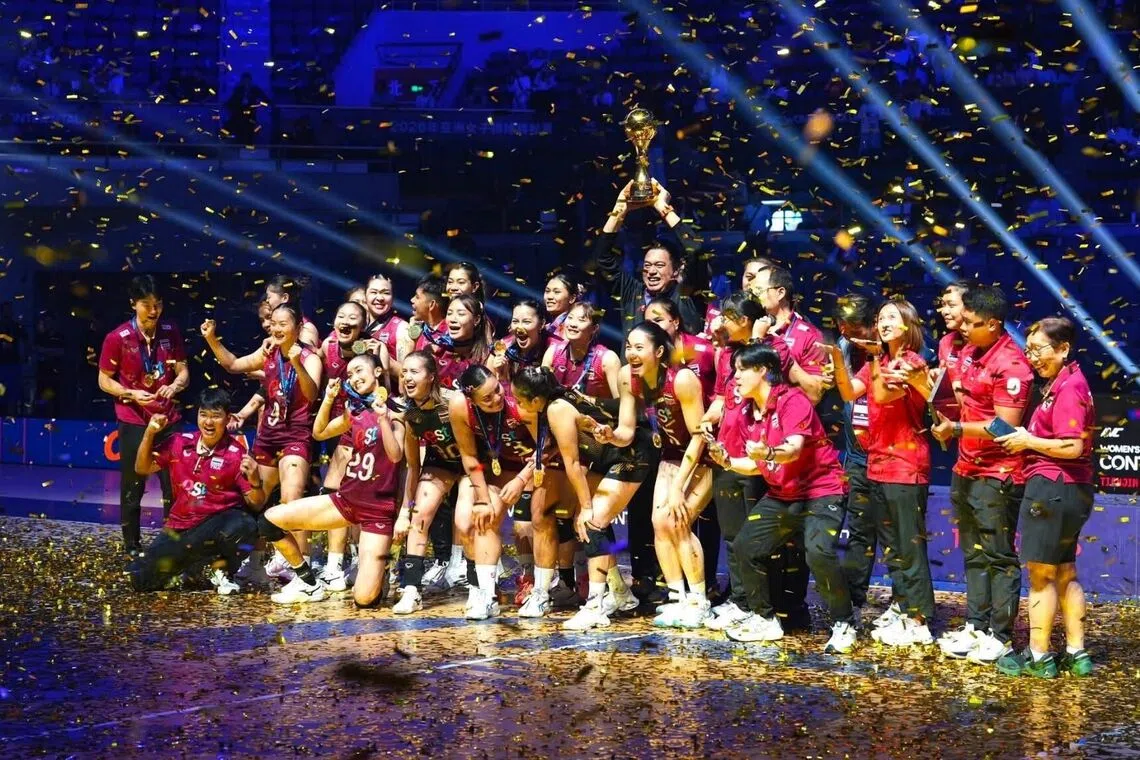 Thailand secures first Olympic spot with Asian volleyball triumph