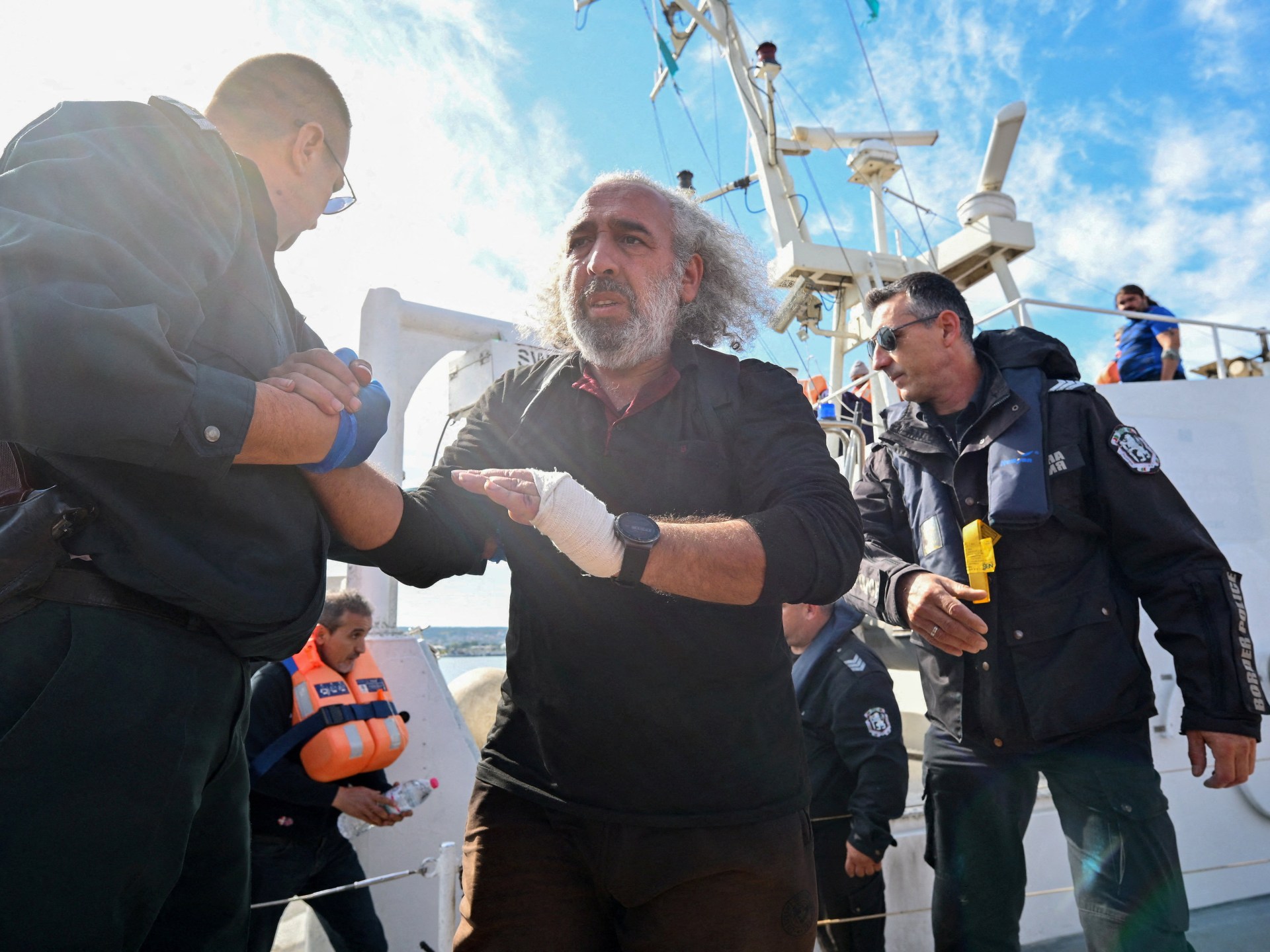 Bulgaria suspends search for crew after drone strike sinks cargo vessel