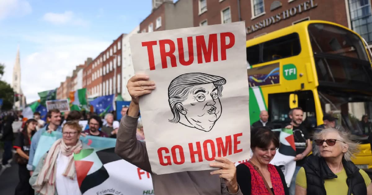 Trump Fokus pada Golf dan Perniagaan Keluarga di Hari Kedua di Ireland