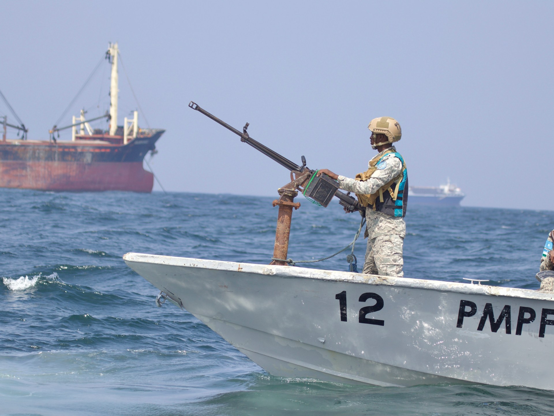 Turkish and Somali forces rescue cargo vessel from Somali pirates