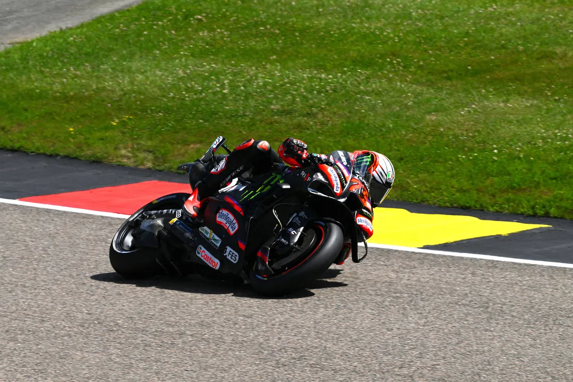 Bezzecchi breaks Aragon lap record to claim MotoGP pole position