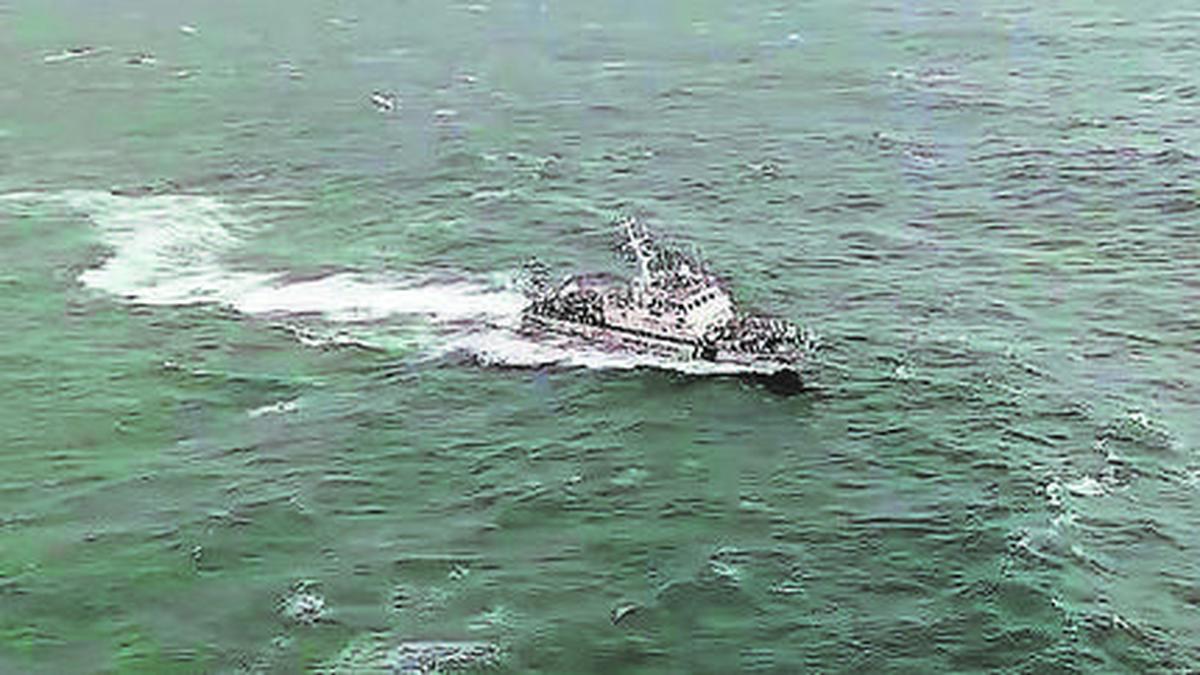 Coast Guard intensifies search for eight missing fishermen off Andhra Pradesh
