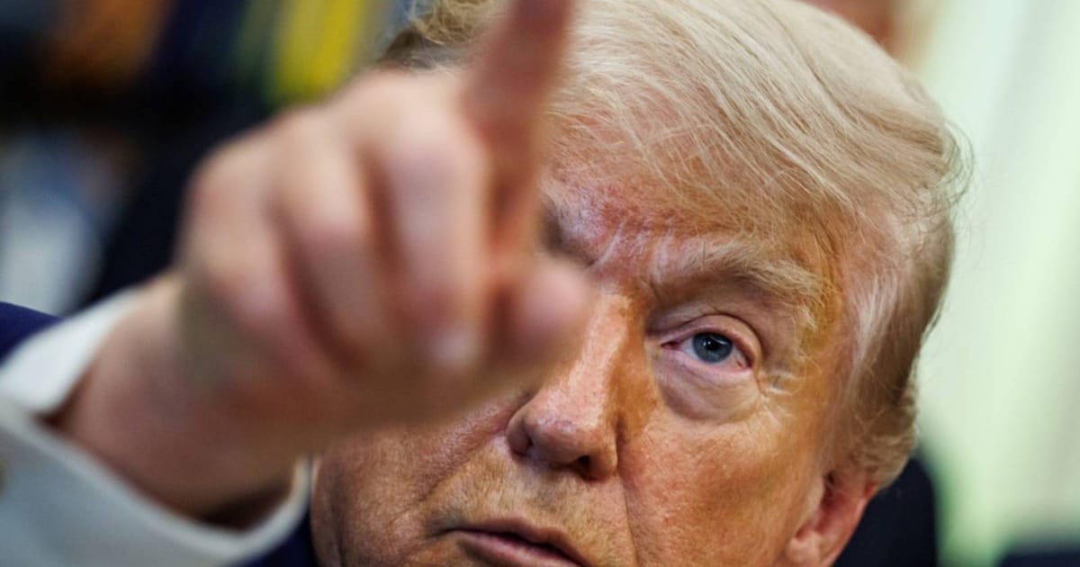 Trump warns of sanctions against nations aiding Iran