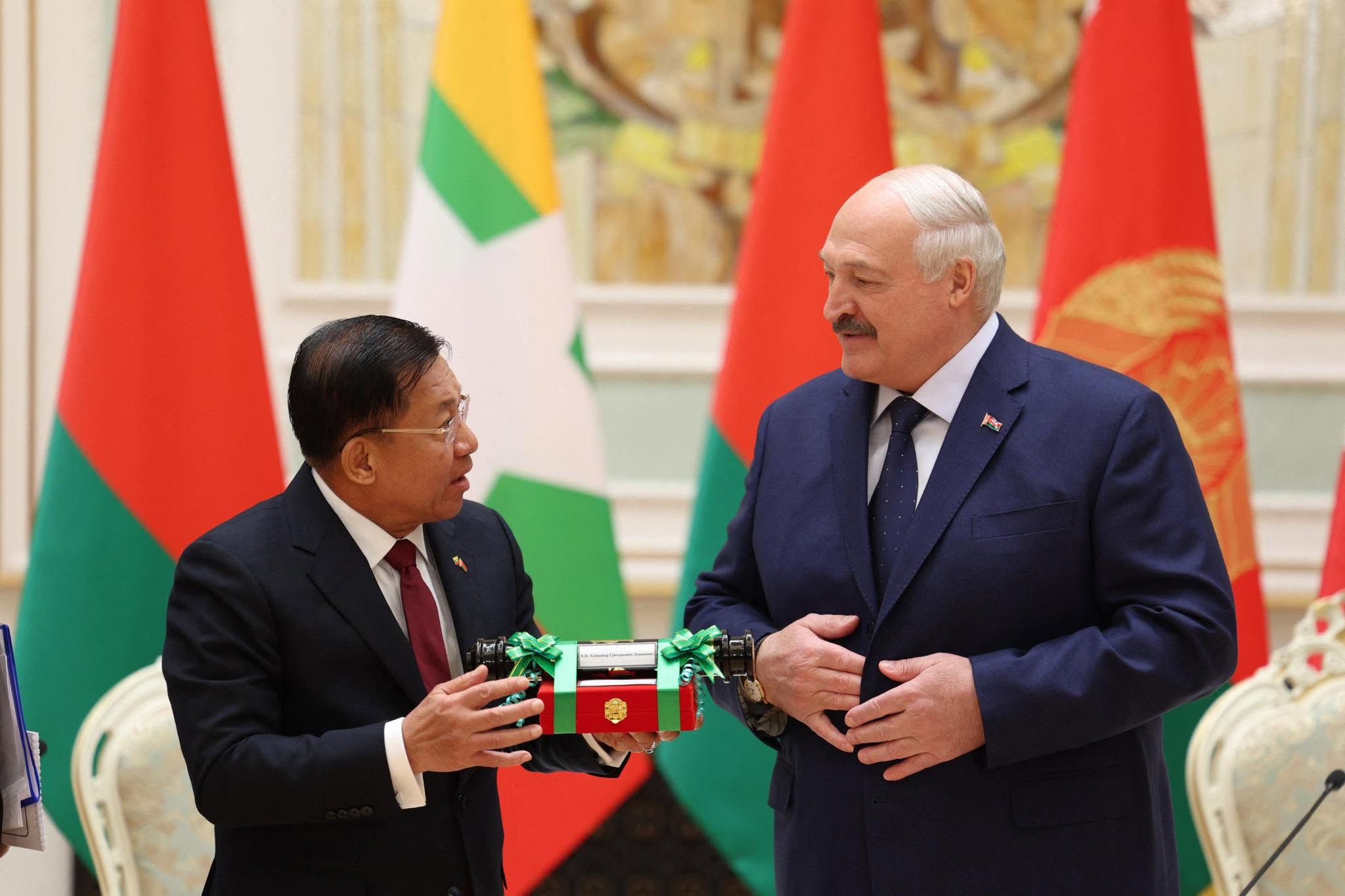 Myanmar parliament debates costly Belarus export loans