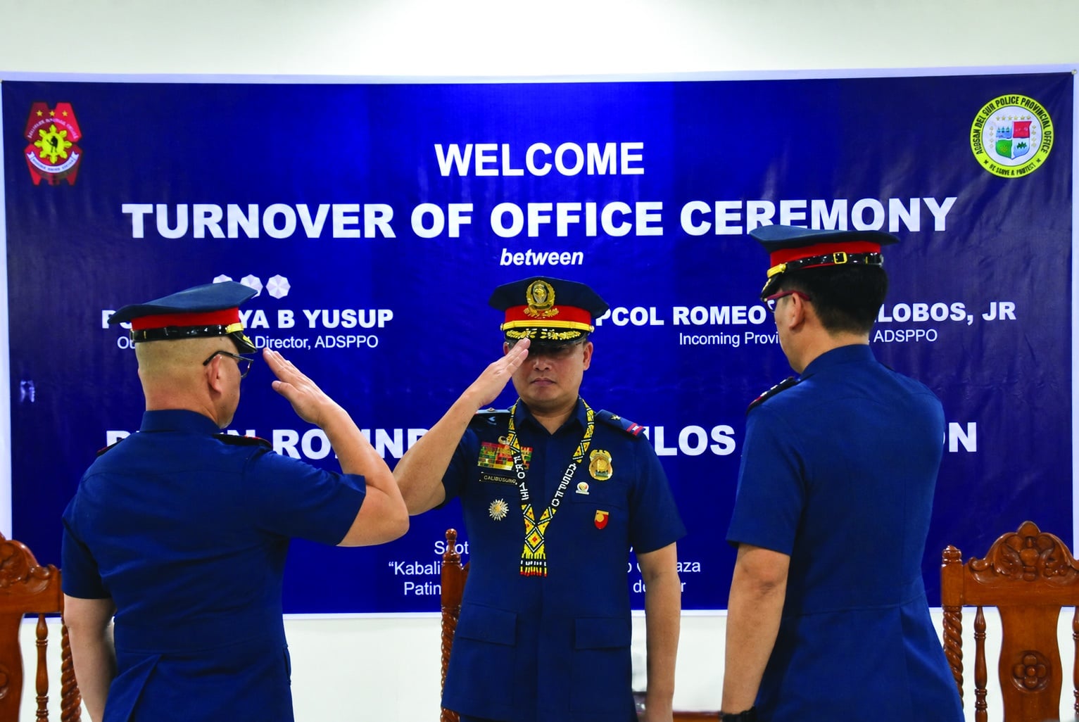 New police director takes helm of Agusan del Sur provincial office