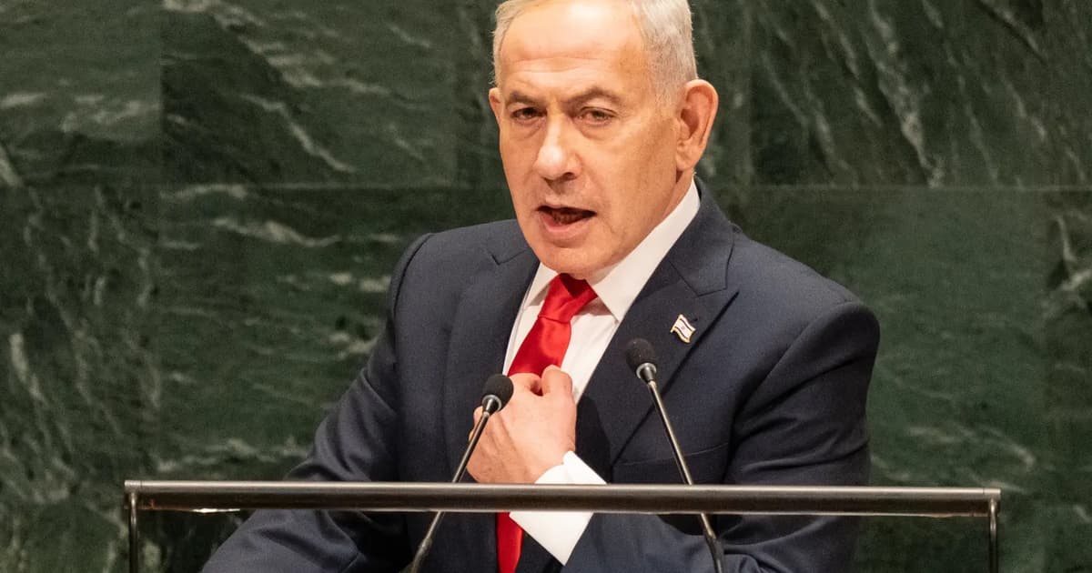 Netanyahu Kecam Musuh dan Sekutu dalam Pidato PBB yang Sengit