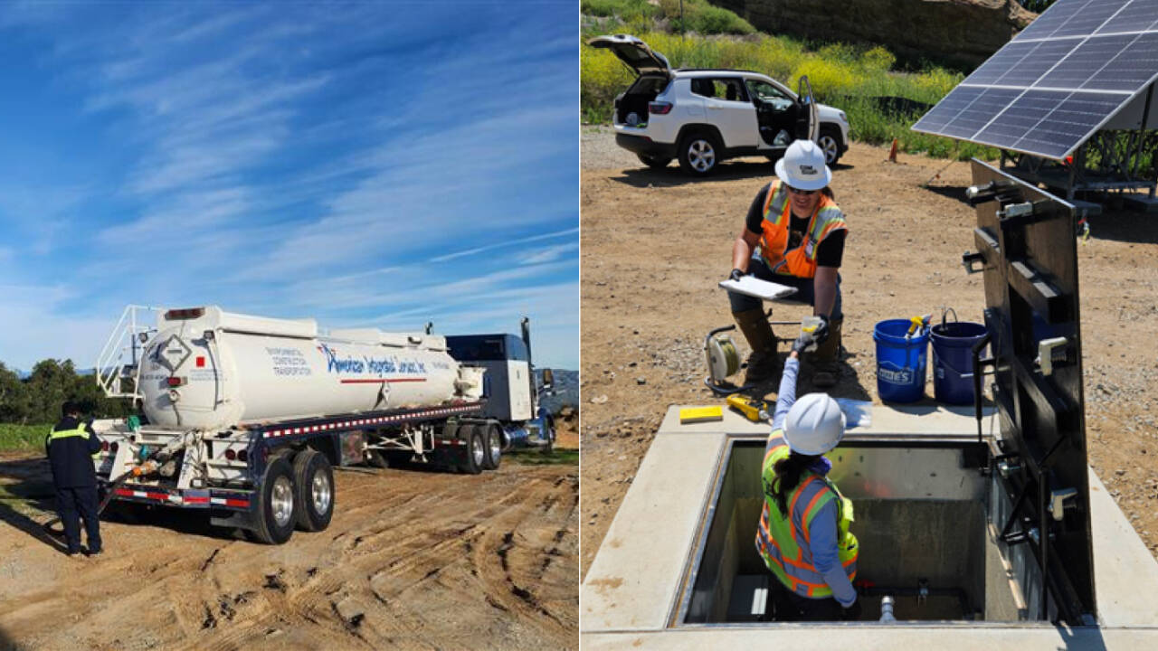 Solar-powered pump successfully treats contaminated groundwater in California
