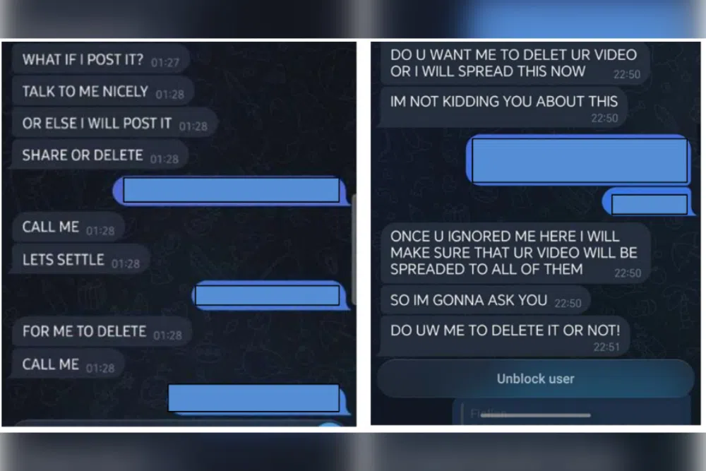 Police alert public to sextortion scam targeting Singapore residents