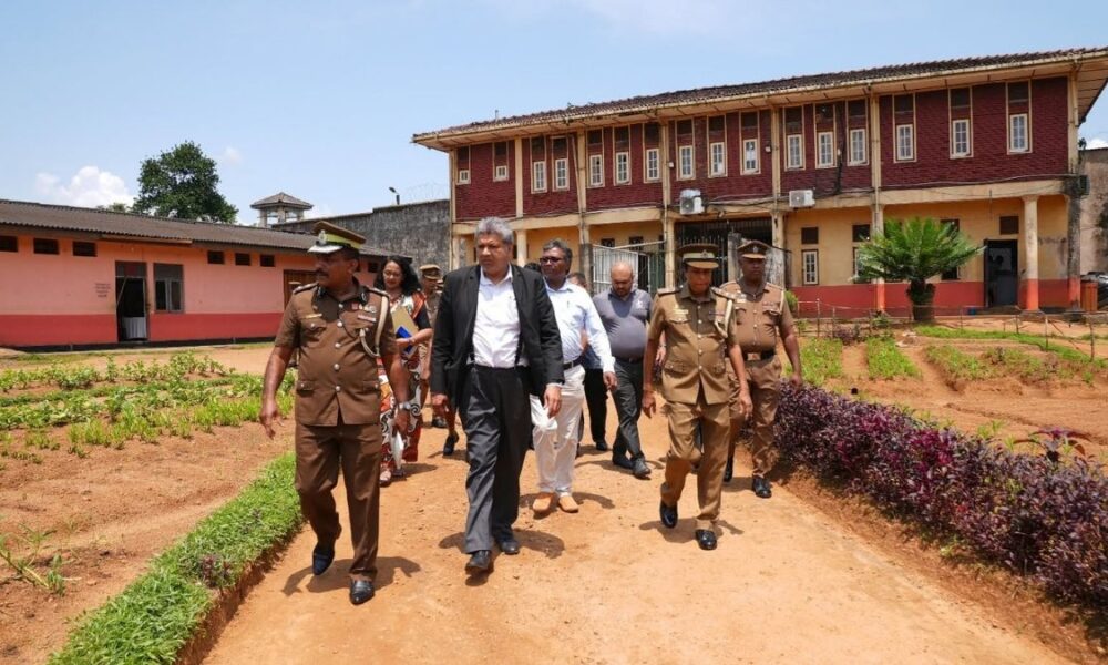 Justice Minister launches inmate welfare mechanism at Kuruwita Prison
