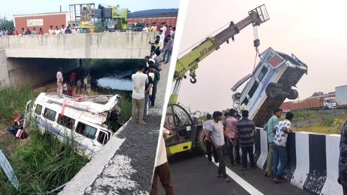 Eight dead as bus overturns on Delhi-Mumbai Expressway in Kota