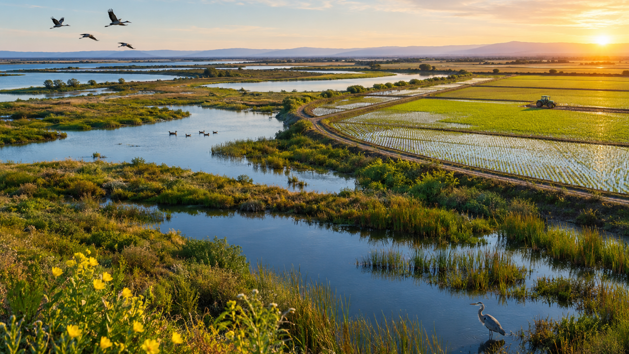 California launches major wetland restoration project on Webb Tract