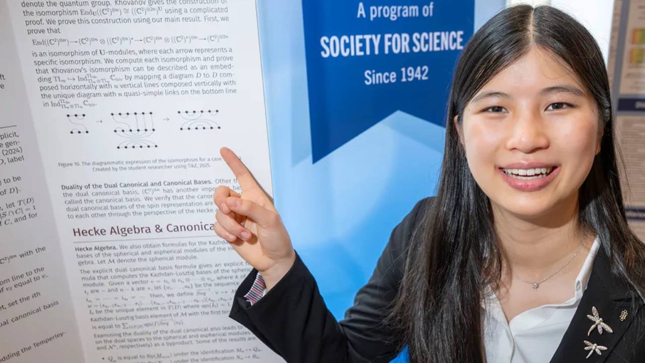 American teen wins $100K for quantum mathematics breakthrough using visual diagrams