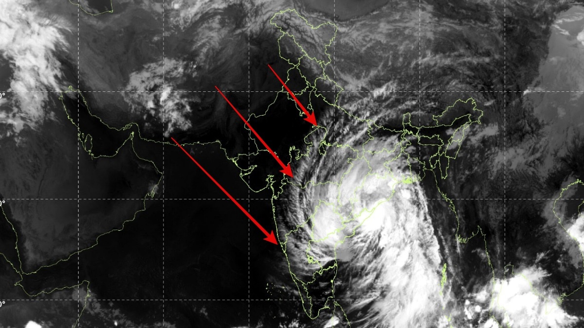 Cyclone Arnab brings severe weather across vast swathes of Indian subcontinent