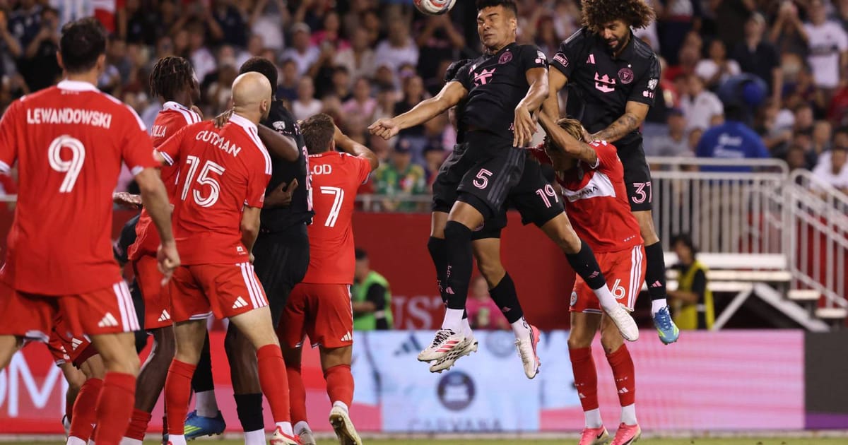 Casemiro's header rescues Inter Miami in Chicago draw
