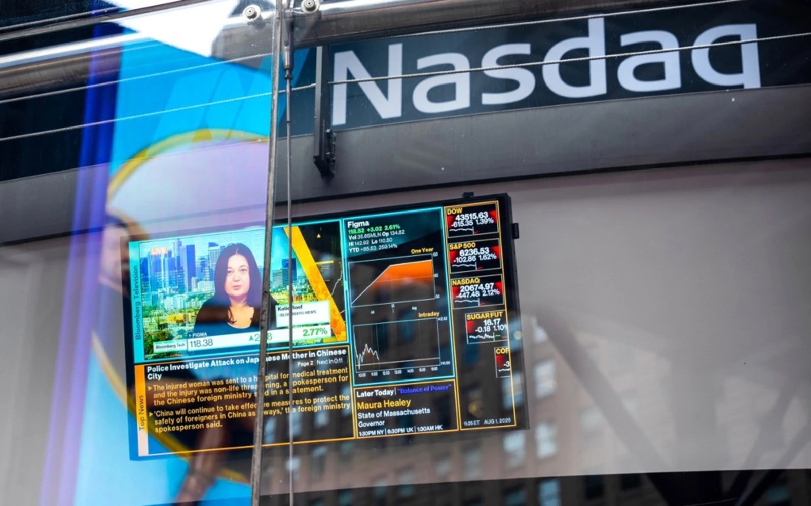 Niaga Nasdaq menurun di tengah lonjakan harga minyak dan pendapatan korporat