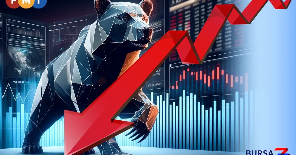 Bursa Malaysia turun selepas mendapat sokongan awal, dilanda kelemahan Wall Street