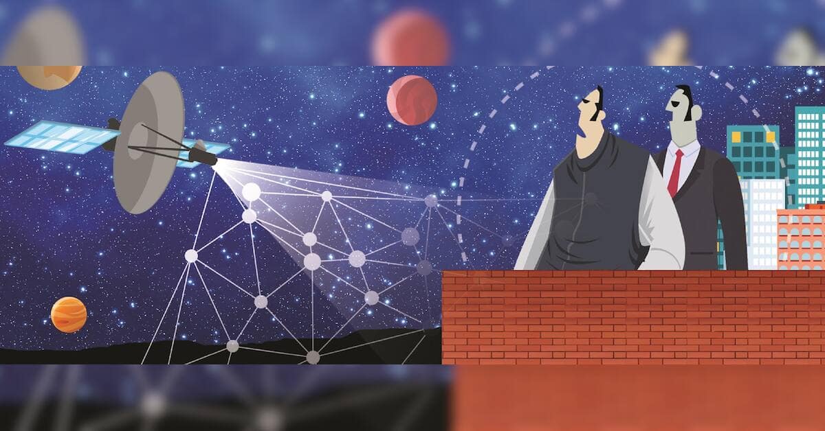 India right to maintain firm grip on satellite communications sector