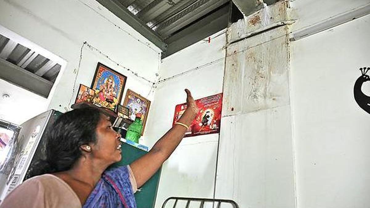 Leaking apartments keep schoolchildren home; rights body orders inquiry