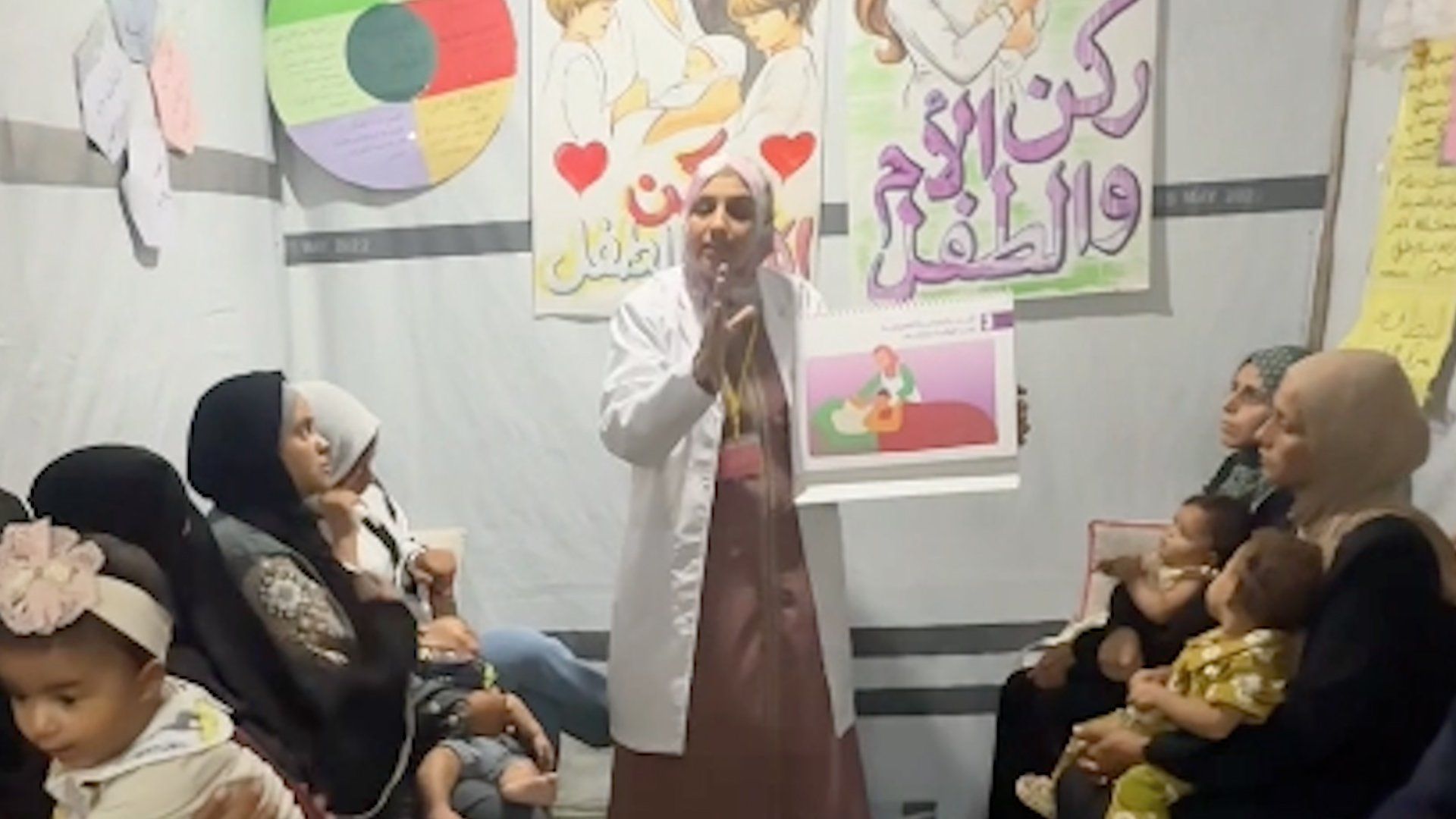 Gaza mothers struggle to breastfeed amid deepening humanitarian crisis