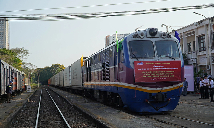 Rail corridor halves China-Vietnam freight transit time to one week