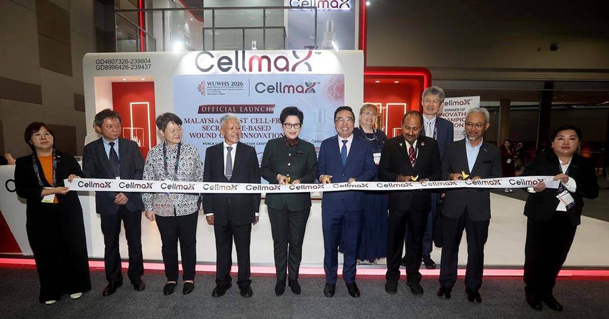 Cellmax lancarkan teknologi pengurusan luka proprietari terbaru