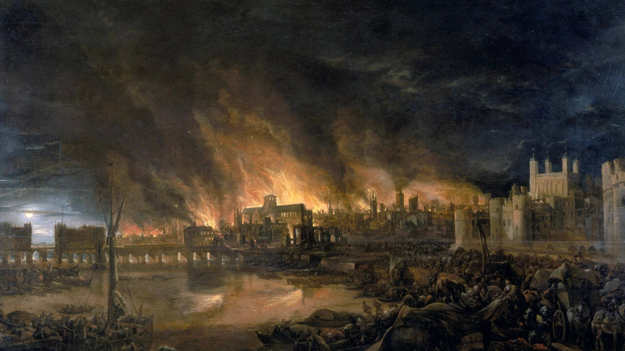Great Fire of London in 1666 created massive housing shortage