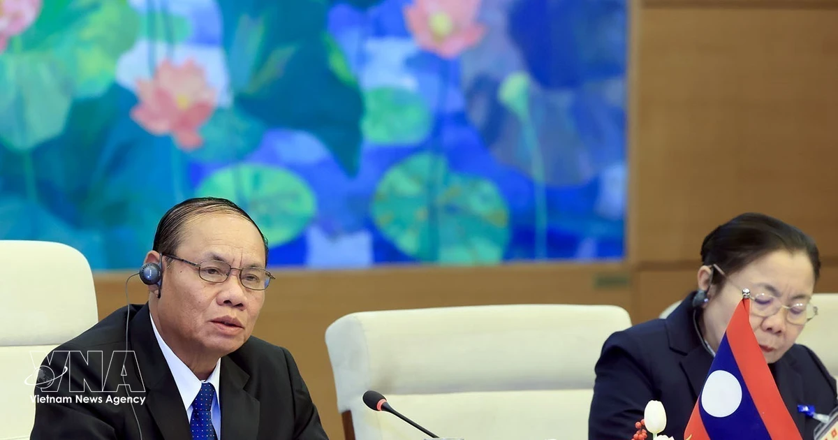Laos' top Party official concludes Vietnam visit amid strengthened ties
