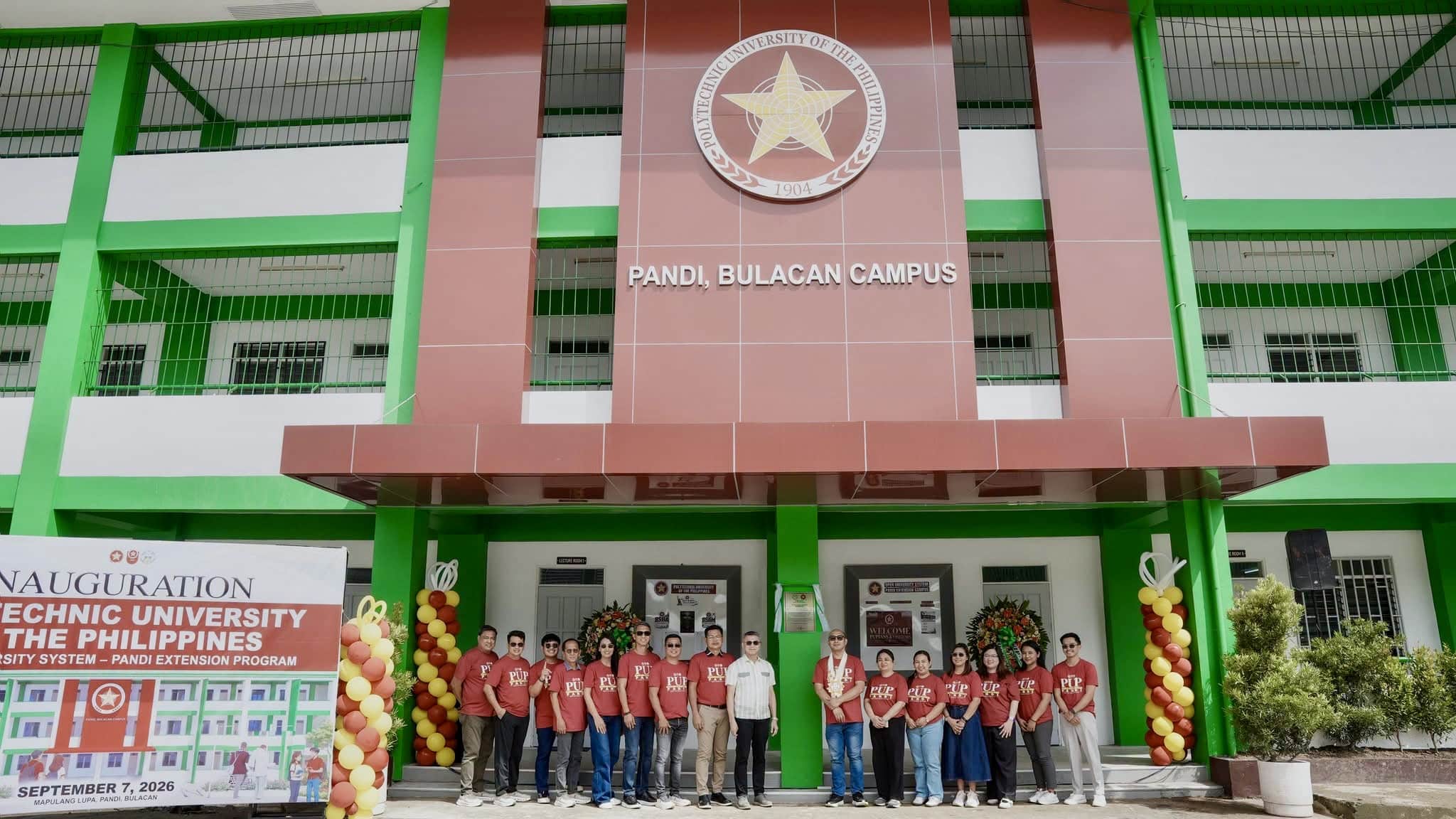 Bukas ang unang kampus ng PUP sa Bulacan, Pandi