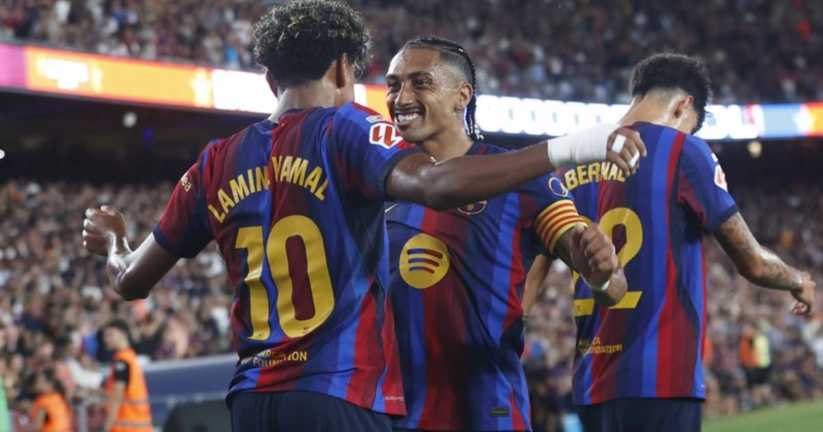 Yamal dan Raphinha Catat Gol Berganda, Barcelona Kuasai Rayo