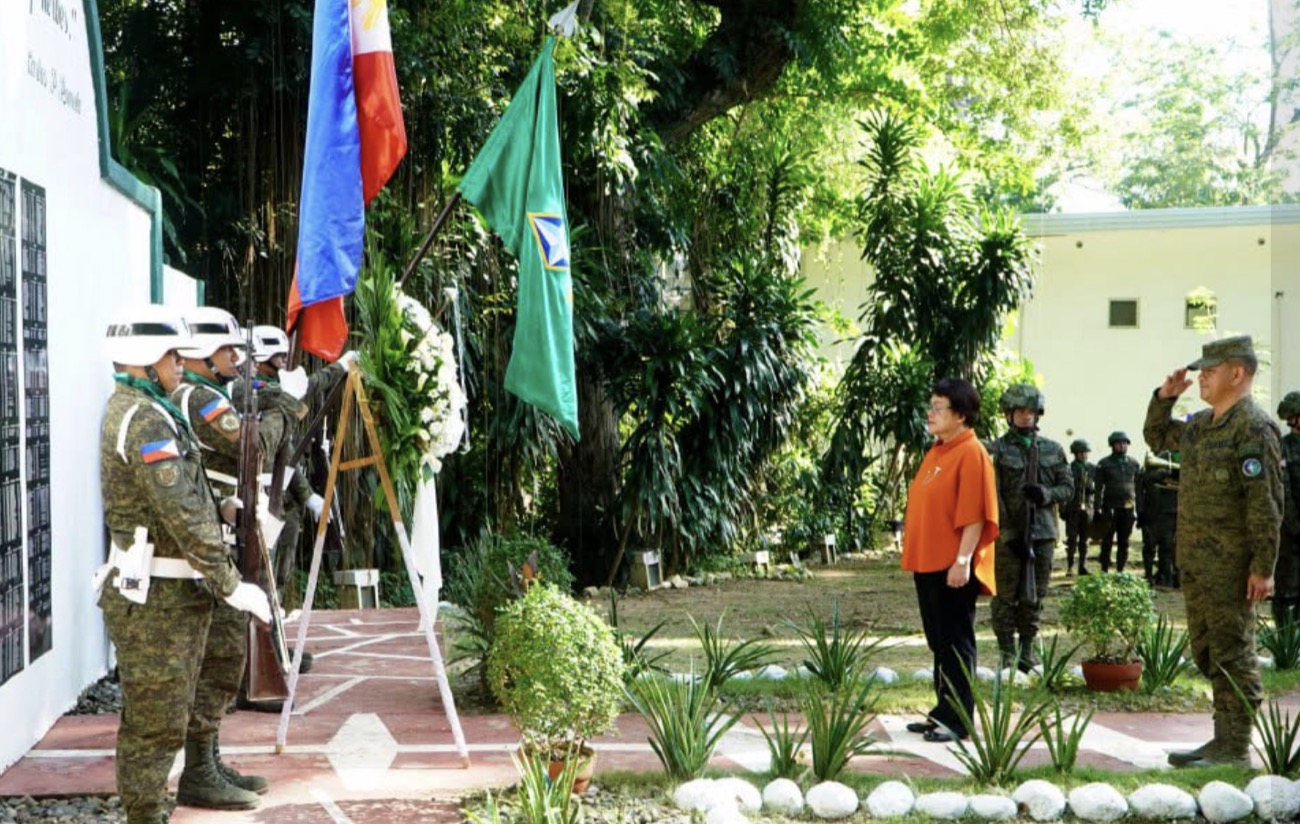 Armada ay nagparangal sa mga bayani ng Marawi siege