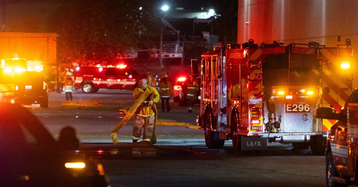 Helikopter Berita Jatuh di Los Angeles, Tiga Penumpang Meninggal