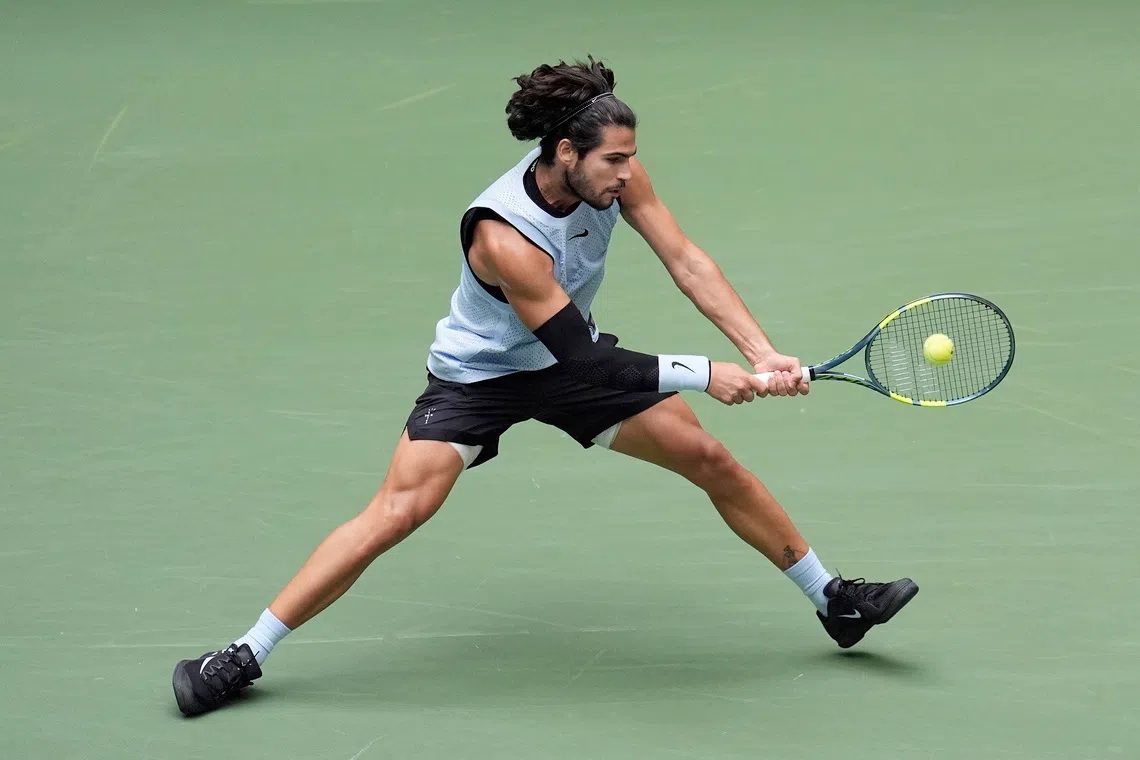 Alcaraz powers past Paul to reach US Open quarter-finals