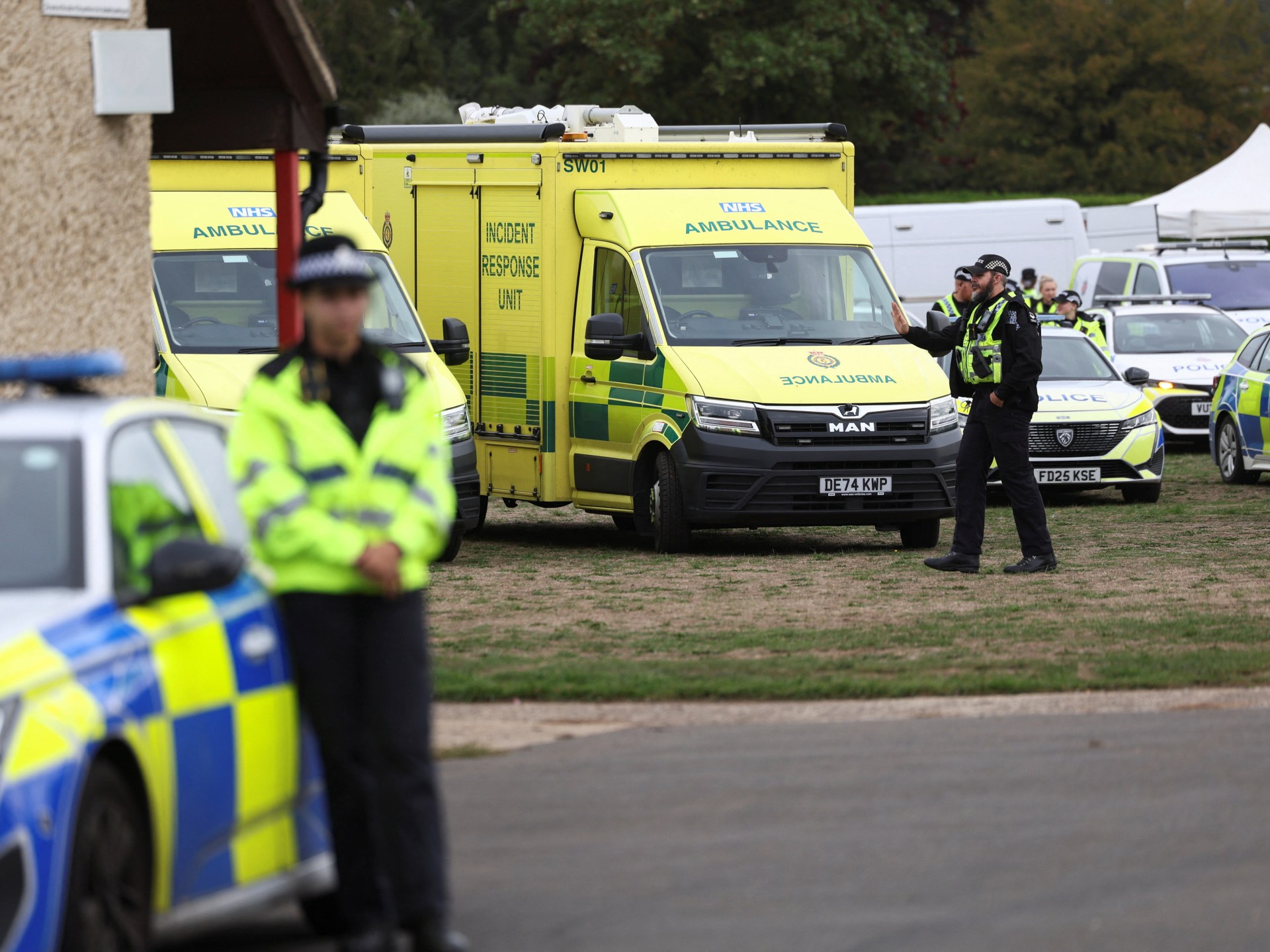 UK police evacuate homes near US airbase following explosives arrests