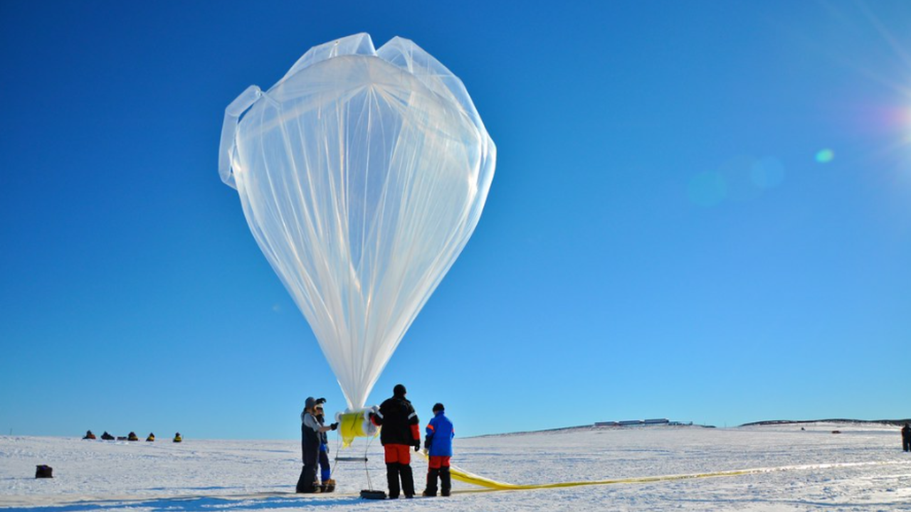 NASA deploys 20 balloons over Antarctica to study cosmic particles
